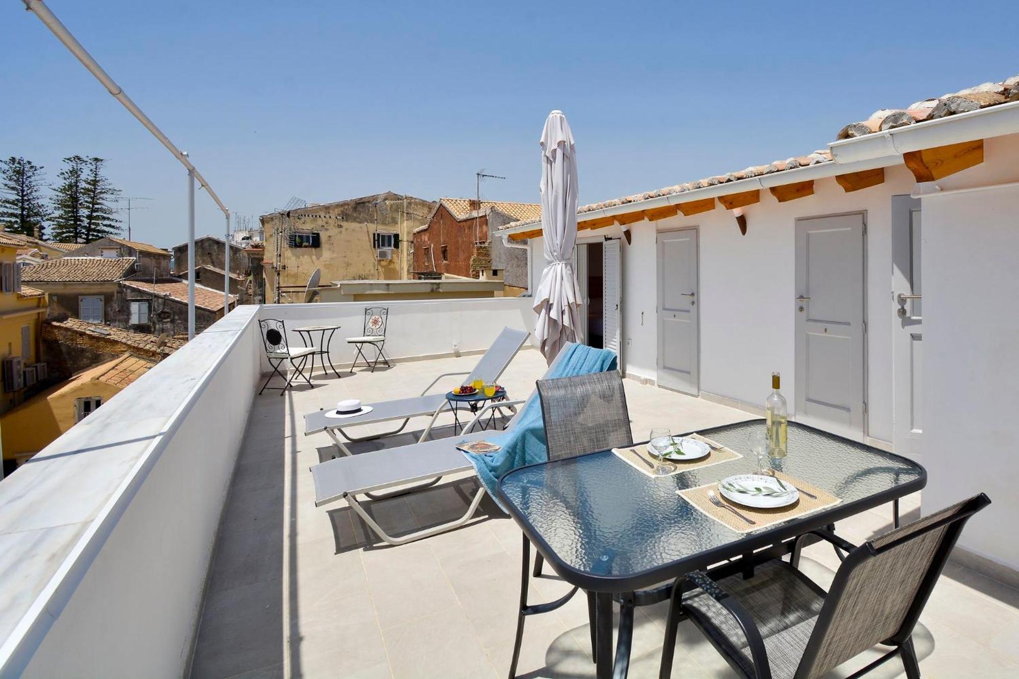 Corfu Town West Apartment ภายนอก รูปภาพ